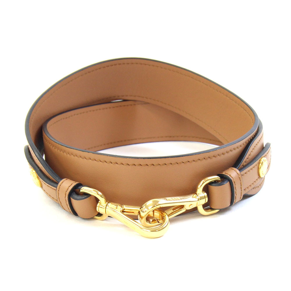 Prada Shoulder Strap, Brown Leather, Replacement Strap for Bag, Women's PRADA
